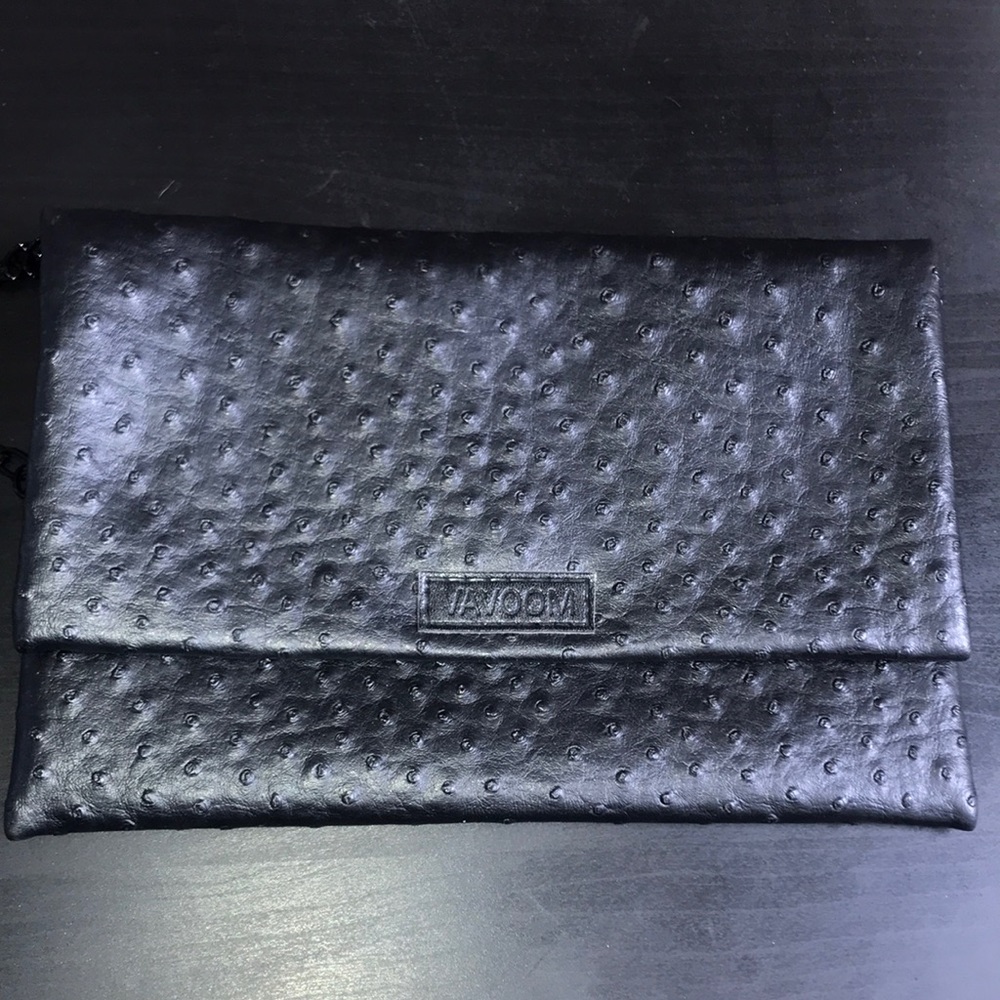 Pleather Black Purse